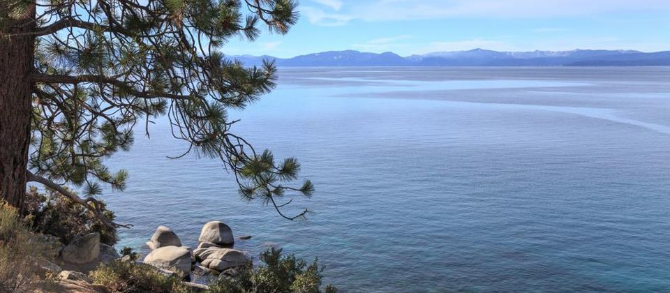 Scenic Ocean View from a Cliff