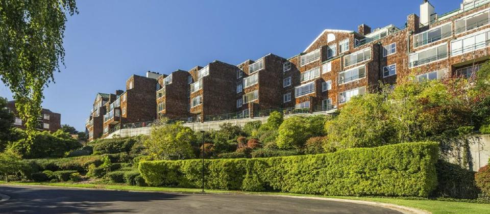 Exterior View of the Apartment Building