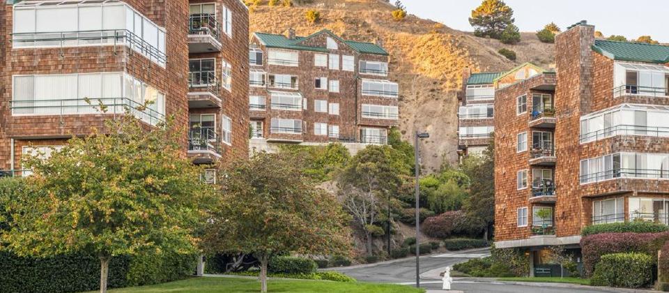 Apartment Complex Situated on a Hillside